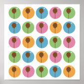 ogen houden van mijn muren poster (Voorkant)