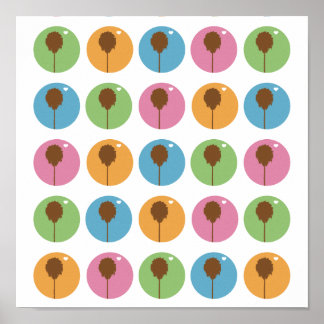 ogen houden van mijn muren poster