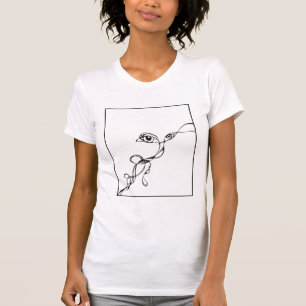 Ogen in de donker t-shirt