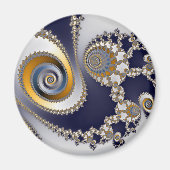 Ogen in de hemel - Fractal Magneet (Voorkant)