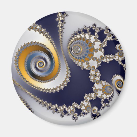 Ogen in de hemel - Fractal Magneet (Voorkant)