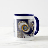 Ogen in de hemel - Fractal Mok (Voorkant rechts)