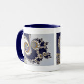 Ogen in de hemel - Fractal Mok (Voorkant links)