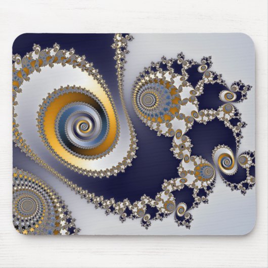 Ogen in de hemel - Fractal Muismat (Voorkant)