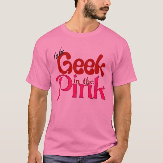Ogen in roze t-shirt (Voorkant)