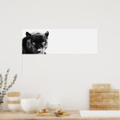 Ogen Jaguar Pop Kunst Poster (Keuken)