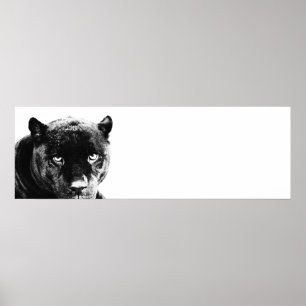 Ogen Jaguar Pop Kunst Poster