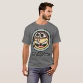 Ogen knallen als popcorn! | grappig t-shirt (Voorkant volledig)