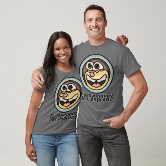 Ogen knallen als popcorn! | grappig t-shirt (Unisex)