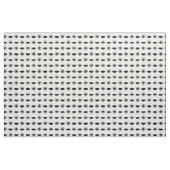 Ogen & Lips Black en White Pattern Stof (Yard (91,4 cm))