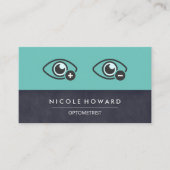 Ogen Logo | optometrie Visitekaartje (Voorkant)