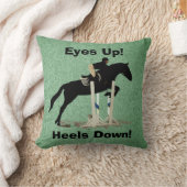 Ogen omhoog! Haalt neer! Horse Jumper Kussen (Deken)