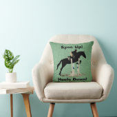 Ogen omhoog! Haalt neer! Horse Jumper Kussen (Stoel)