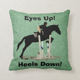 Ogen omhoog! Haalt neer! Horse Jumper Kussen