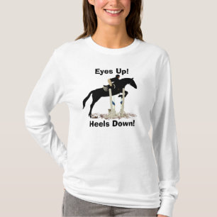 Ogen omhoog! Haalt neer! Horse Jumper T-shirt