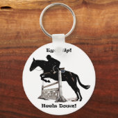 Ogen omhoog! Haalt neer! Paard Sleutelhanger (Voorkant)