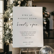 Ogen omhoog Telefoons omlaag Harten Open Unplugged