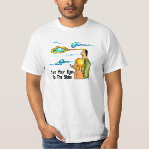 Ogen op de hemel t-shirt