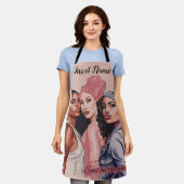 Ogen op de prijs schort (Gedragen)