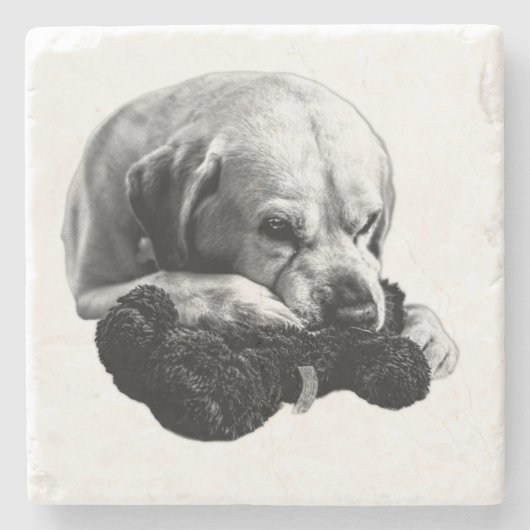 Ogen op de prijs stenen onderzetter (Voorkant)