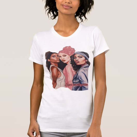 Ogen op de prijs t-shirt (Voorkant)