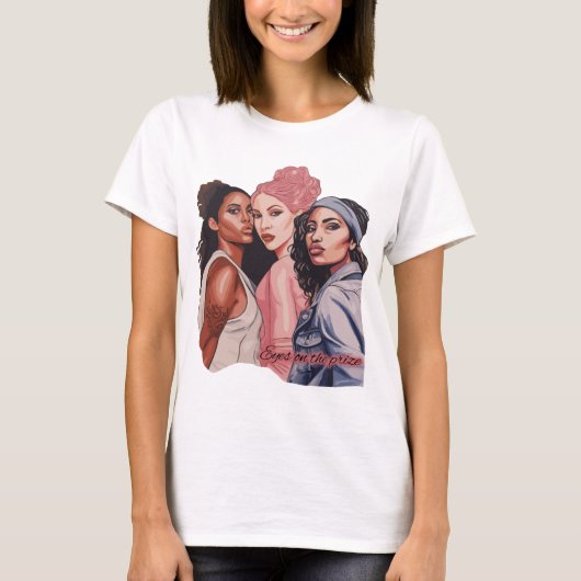 Ogen op de prijs t-shirt (Voorkant)