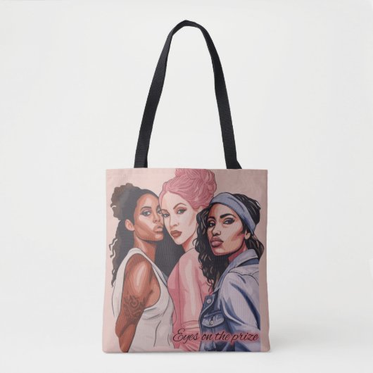 Ogen op de prijs tote bag (Voorkant)