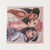 Ogen op de prijs wandkleed (Voorkant (horizontaal))