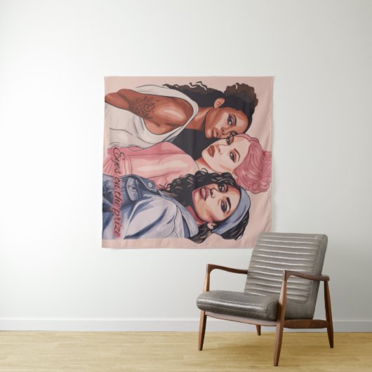 Ogen op de prijs wandkleed (In Situ (horizontaal))