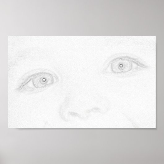 Ogen op een kind poster (Voorkant)
