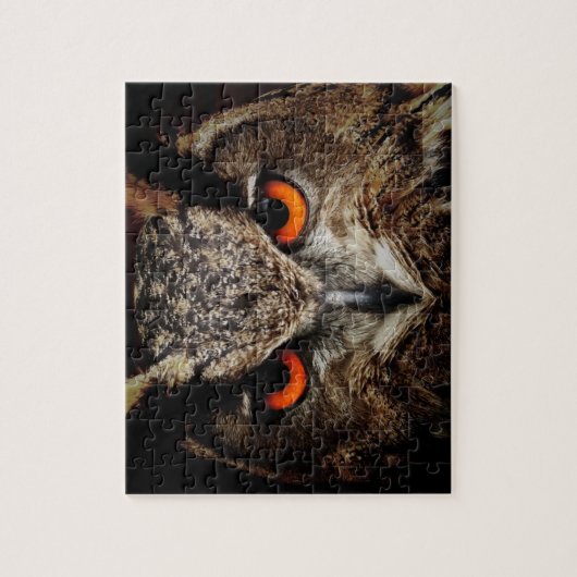 Ogen op een olifantenpuzzel legpuzzel (Verticaal)