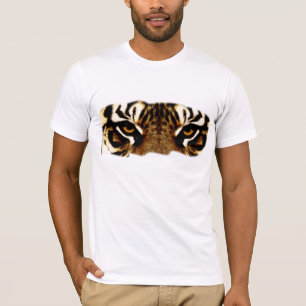 Ogen op een tijger t-shirt