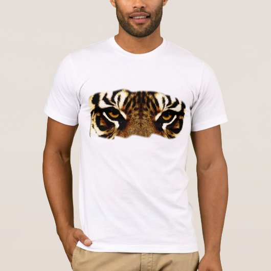 Ogen op een tijger t-shirt (Voorkant)