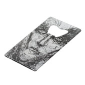 Ogen op fles 3 Opener! Creditkaart Flessenopener (Achterkant Gekanteld)