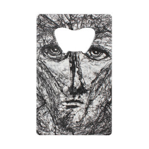 Ogen op Flesopener! Creditkaart Flessenopener