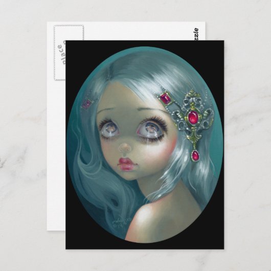 "Ogen op het Briefkaart van de Heavens" (Voorkant / Achterkant)