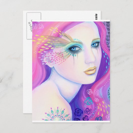 Ogen op het Zee Briefkaart (Voorkant / Achterkant)