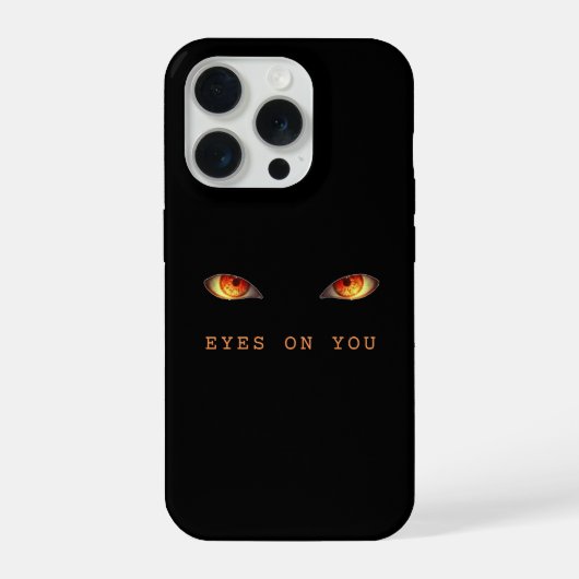 Ogen Op Jou iPhone Hoesje (Achterkant)