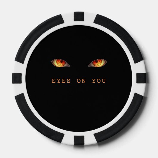 Ogen Op Jou Poker Chips (Voorkant)
