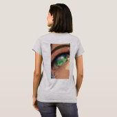 Ogen op Mode: Statement Eye Print T-shirt (Achterkant volledig)