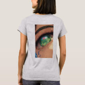 Ogen op Mode: Statement Eye Print T-shirt (Achterkant)