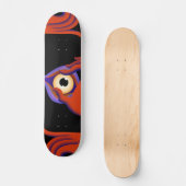 ogen open persoonlijk skateboard (Voorkant)