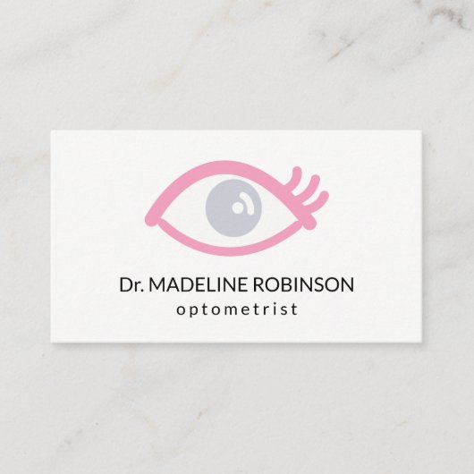 Ogen | optometrist afsprakenkaartje (Voorkant)