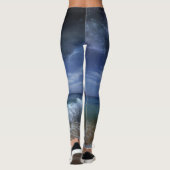 Ogen over de oceaanstrand leggings (Achterkant)