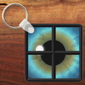 Ogen ramen naar de Soul Premium Square Sleutelhang Sleutelhanger (Voorkant)