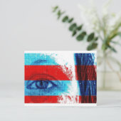 Ogen van Amerika Briefkaart (Staand voorkant)