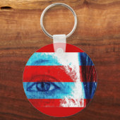 Ogen van Amerika Sleutelhanger (Voorkant)
