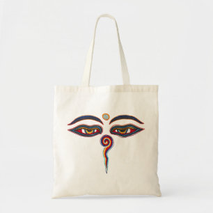 Ogen van boeddha / augen der Weisheit Tote Bag