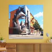 Ogen van de Ascent Canvas Afdruk (Insitu (Woonkamer))