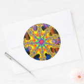 Ogen van de Cthulu-Sticker Ronde Sticker (Envelop)